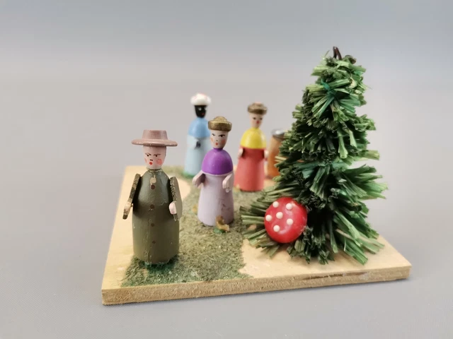 Bougeoir PartyLite 'Heilige Drei Könige' (Rois Mages) - Style Vintage Rétro, Couleur Marron, Neuf Dans Sa Boîte