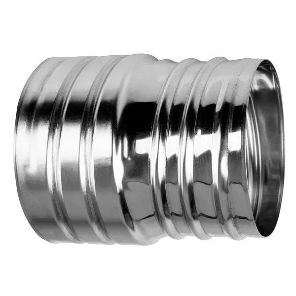 Flexible Conduit Doublure Connecteur Acier Inoxydable Cheminée Flexi Tube Tuyau
