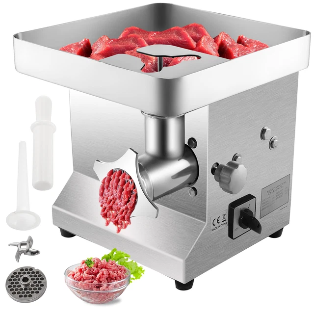 VEVOR COMMERCIAL ELECTRIC Meat Grinder 1.5HP 300KG/H Meat Filler