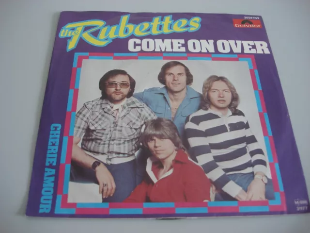 7"Single Vinyl Schallplatte the rubettes come on over