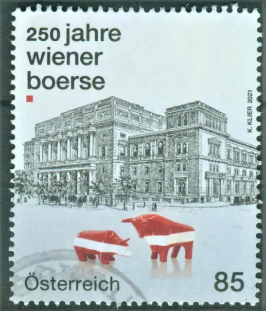 Österreich 2021 250 Jahre Wiener Börse am Schottenring Mi 3585 ⊙