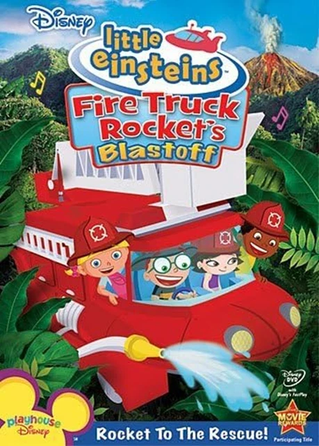 LITTLE EINSTEINS FIRE Truck Rocket's Blast Off DVD Walt Disney Children ...