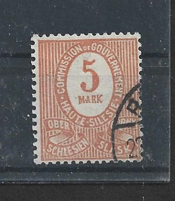 pc516 Dt.Abstimmung-OBERSCHLESIEN MiNr 9 o
