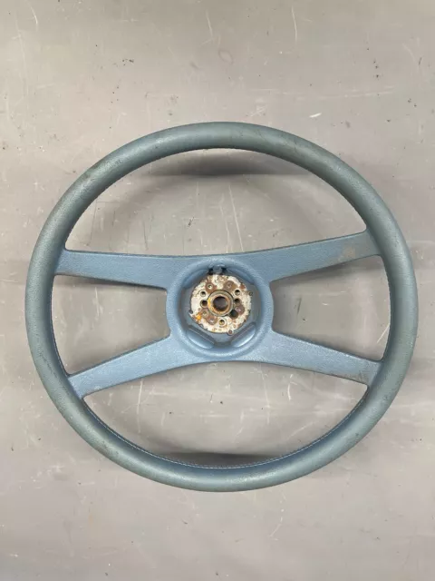 1970-1981 Chevy Camaro Chevelle Nova Impala Rope Steering Wheel Blue Interior OE