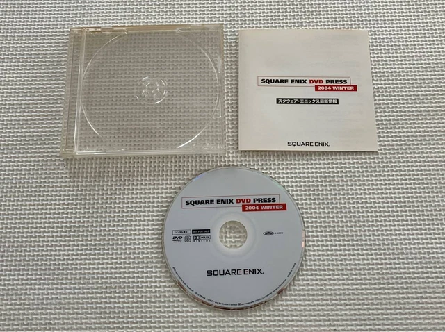 ◆非売品◆SQUARE ENIX DVD PRESS 2004 WINTER DVD SQUARE ENIX DVD Press - 2004 Winter Square Enix Latest