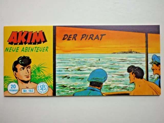 Akim Piccolo Nr.162 " der Pirat " Hethke Verlag 1983