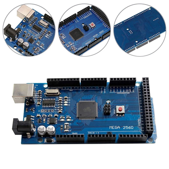 ARDUINO COMPATIBLE ATMEGA2560-16AU CH340G ATMEGA 2560 R3 Board Mega2560 ...