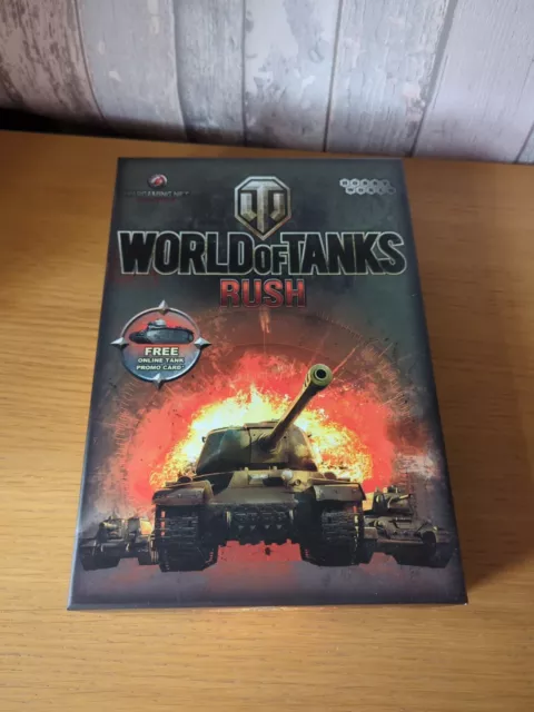 World Of Tanks: Rush Card / Board Game Hobby World 2013 Complete