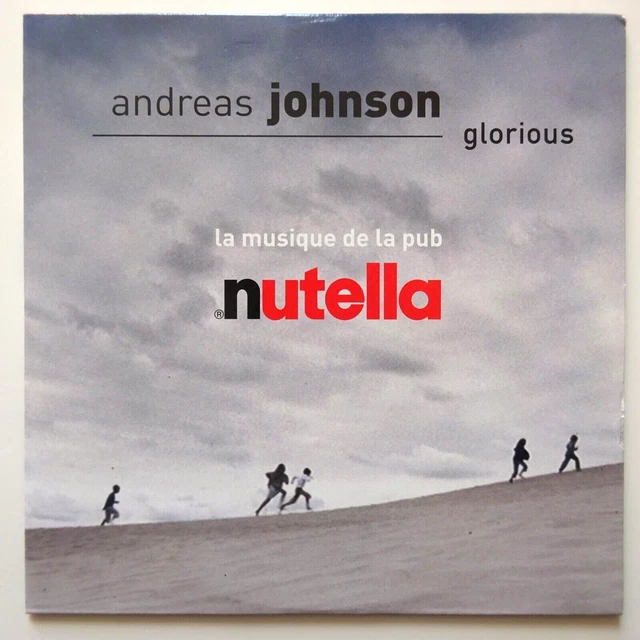 ANDREAS JOHNSON Glorious (Musique Pub Nutella) 🟊 Cd Single 🟊 EUR 7,90 PicClick FR