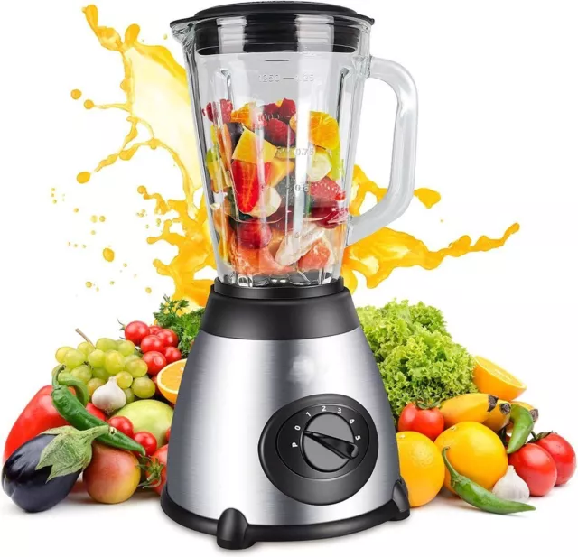 Blender et broyeur Royal Swiss 2 en 1 Smoothie maker 1,5 L Acier inoxydable  Arg