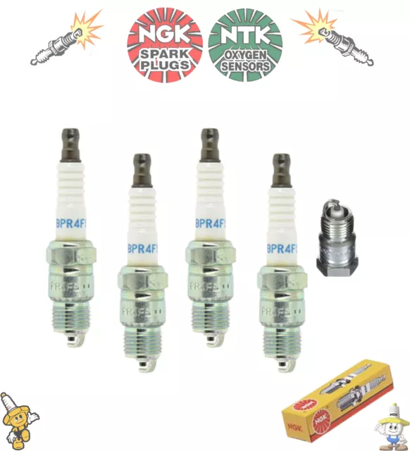 4 Pack NEW GENUINE NGK Replacement SPARK PLUGS BPR4FS Stock No. 1127 Trade Price