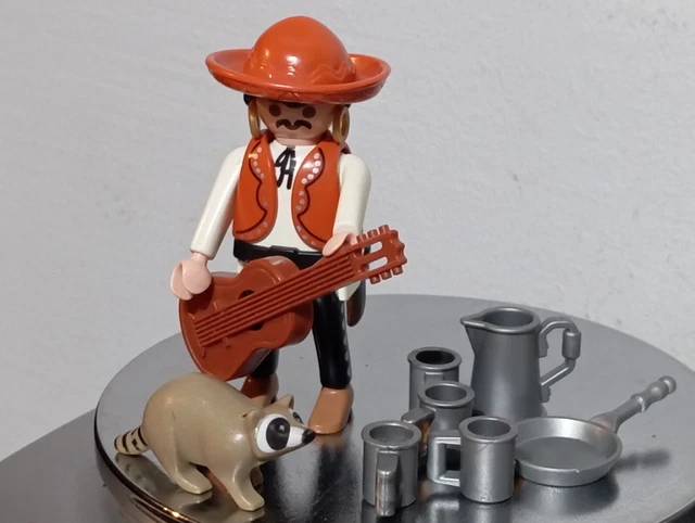 PLAYMOBIL LOTE FIGURAS Mina Ref 3802 Mexicano Oeste Minero Western