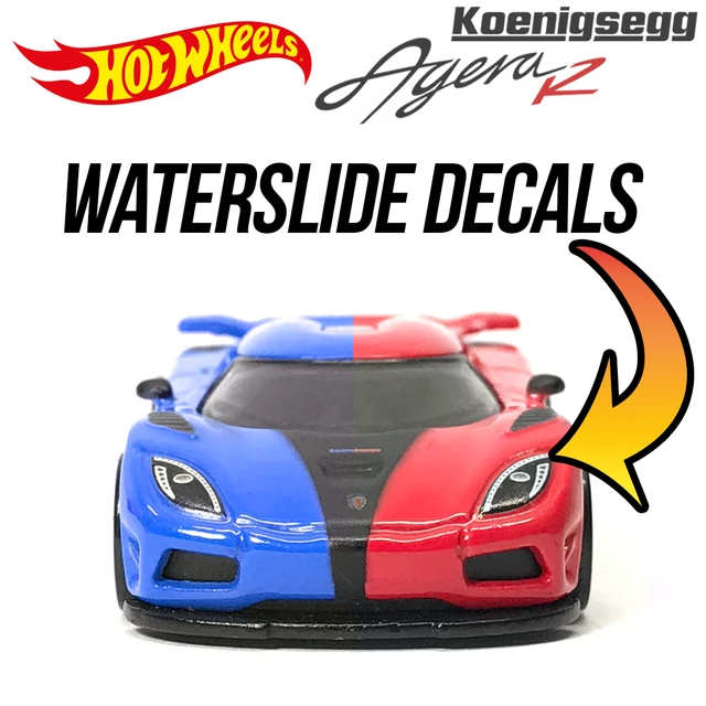 custom car toy details miniature decals headlights