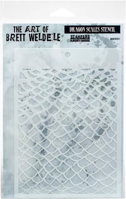 Brett Weldele Schablonen 6,5""x4,5""-Drachenwaage BWS-1