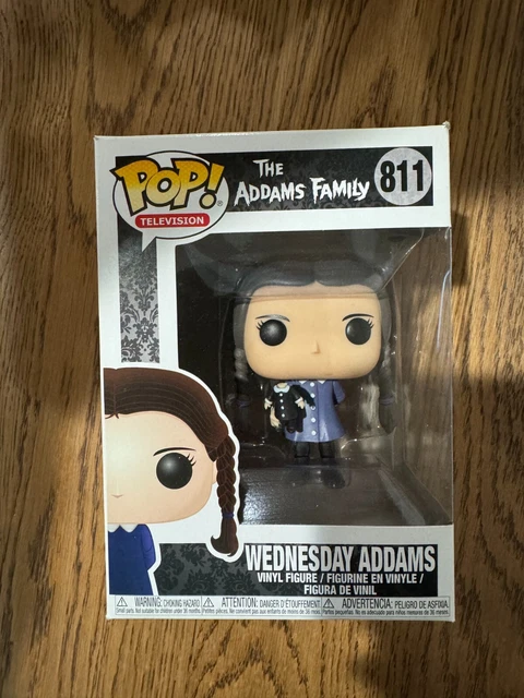 Funko Pop! TV The Addams Family Wednesday Addams #811 Vinyl Figure In Box