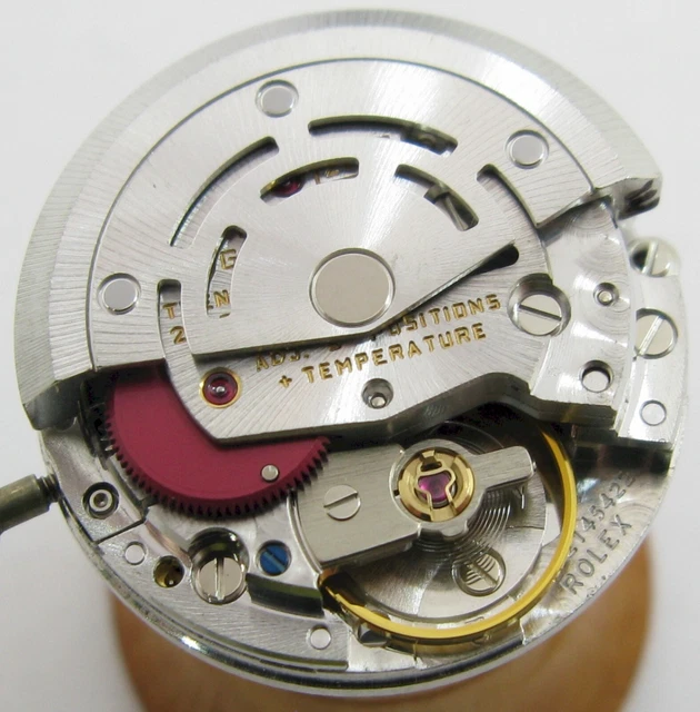 ROLEX WATCH MOVEMENT 2135 hack second for project or parts keep