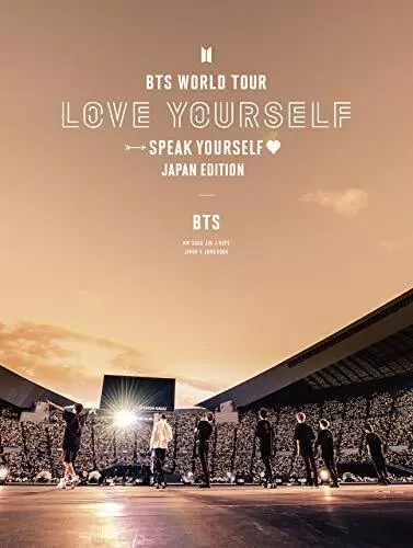 Bts World Tour' Liebe Yourself Speak 'Japan 2 DVD+Buch Limitierte / Ed Neu