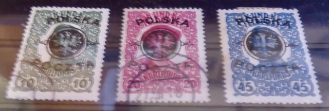 Briefmarken Polen: "Freimarken Feldpost" (1918)