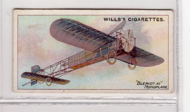 Wills Australia Aviation Card #38 Crossed the English Channel Bleirot XI France