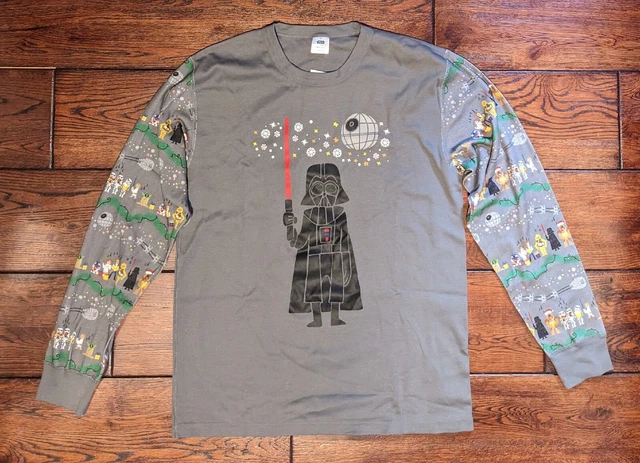 Hanna Andersson Star Wars Darth Vader UniSex Sz L L/S Christmas Sleep Shirt  NWT