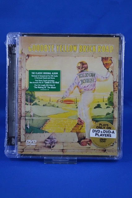 Elton John - Goodbye Yellow Brick Road DVD Audio 2004 2-Disc Set NEW SEALED RARE