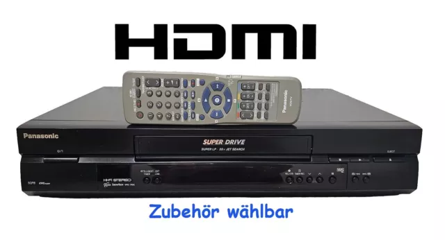 Videorecorder Panasonic VHS HDMI 1Jahr Garantie Videorekorder