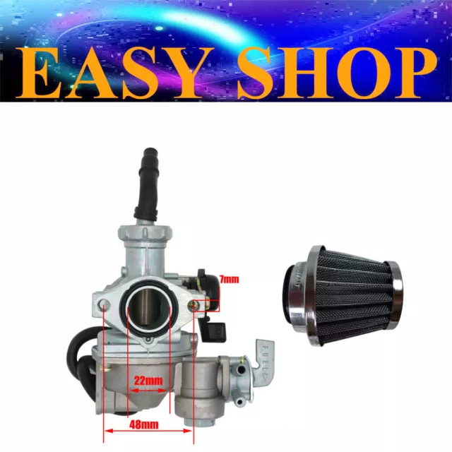 PZ22MM 48MM CARBY Carburetor Fuel Tap For Honda ATC125M CT90