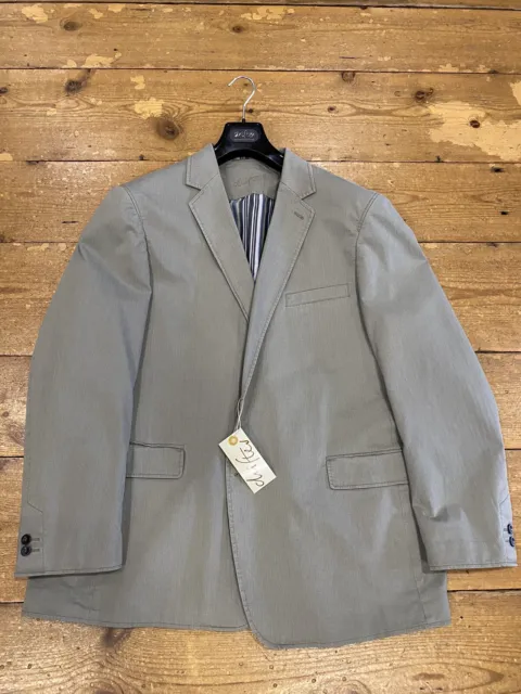 DANIEL GRAHAME® DRIFTER Cotton  Jacket/Sage - 52R SALE WAS £149 DPD NEXT DAY