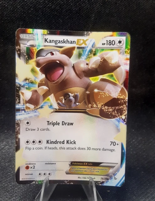 Kangaskhan EX 78/106 Half Art Ultra Rare XY Flashfire Pokemon Card