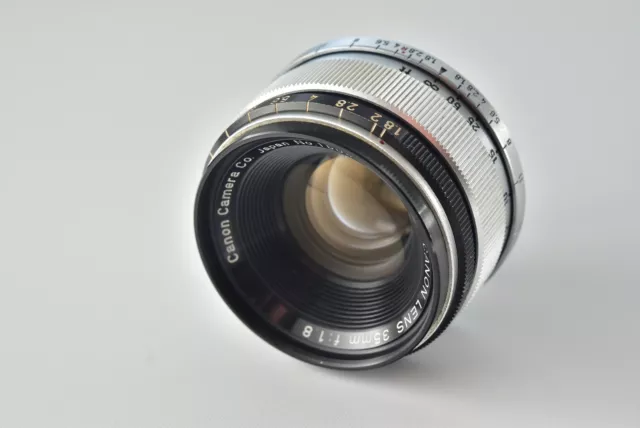 [ près De Mint ] Canon 35mm F/1.8 Leica Vis Support Ltm L39 Mf Objectif De Japon 3