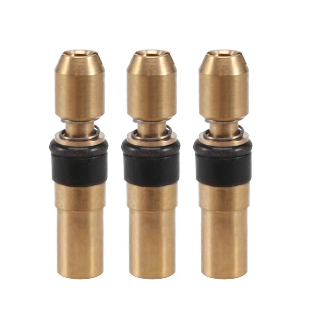 3PCS Three-Stage Piston Head High Pressure Copper Head 6mm High Pressure8855