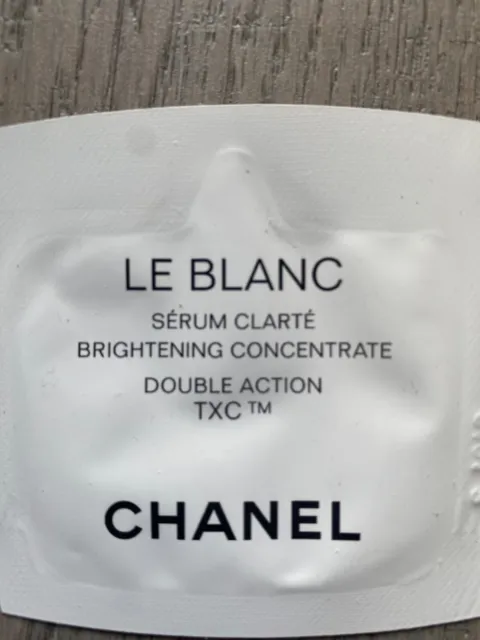 CHANEL LE BLANC Serum Clarte Brightening Concentrate Samples X 10