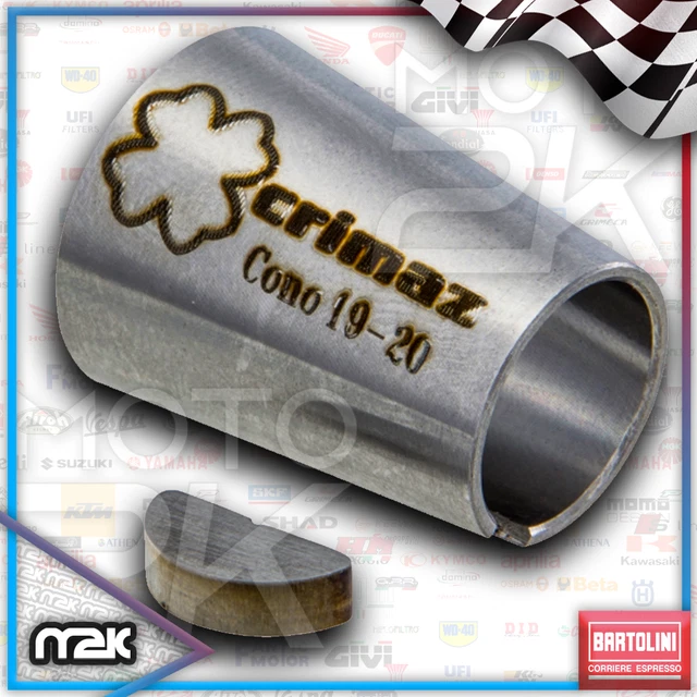 HAIA7 Set Di Coni Adattatori Per Equilibratrice Ruote - Diametro Albero 36/38/40 Mm (Acciaio) - 4