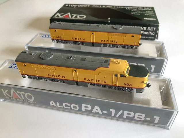 ΚΑΤΟ 106-0702 PA-1&PB-1 LOCOMOTIVE SET KATO N-SCALE #106-0501 PA