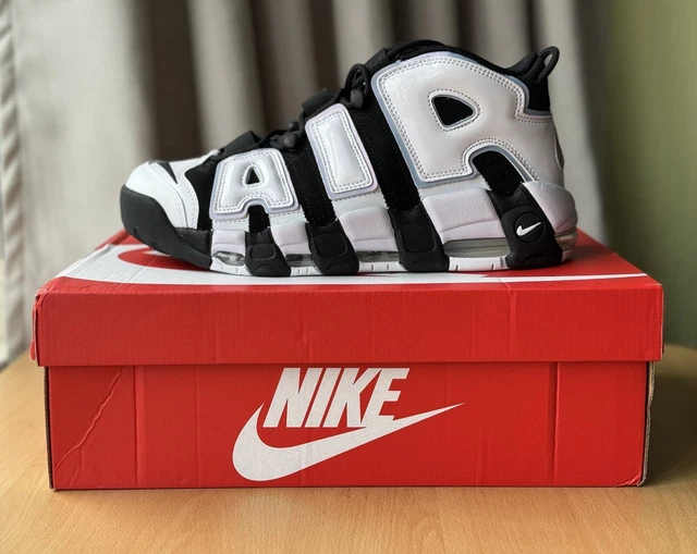 Nike Air More Uptempo Black White Olympic 96 Cobalt Bliss - Men’s - Size U.K. 9!