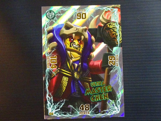 LEGO NINJAGO TRADING card No 63 Series 1 Ultra Master Chen EUR 9,26 ...
