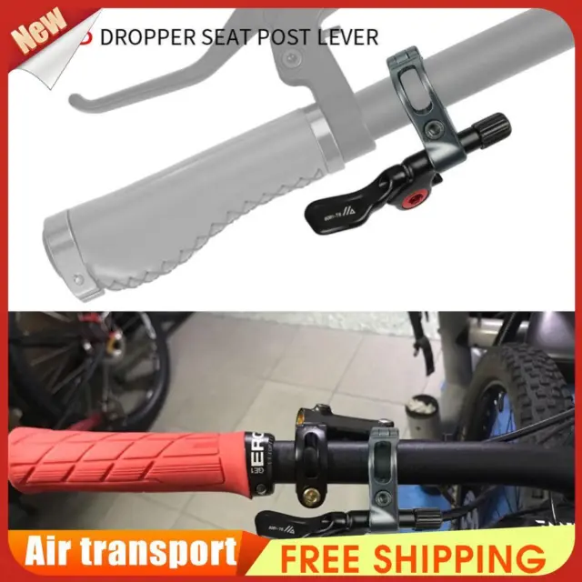 MTB Bike Telescopic Seatpost Dropper Adjustable Bicycle Seat Tube Remote Lever ~