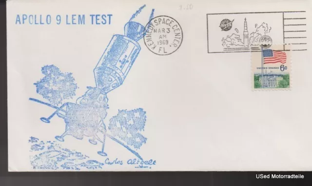 Apollo 9 LEM Test FDC Ersttagsbrief 1969