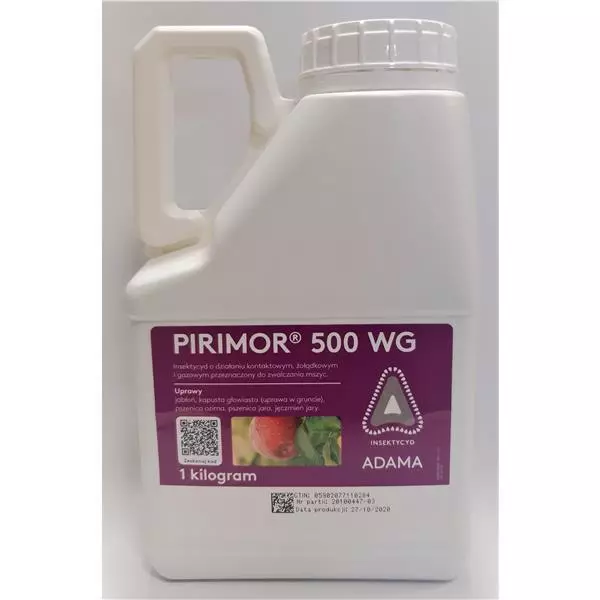 Pirimor 500 WG 1kg insecticide sous forme de granulés pour la préparation d'une