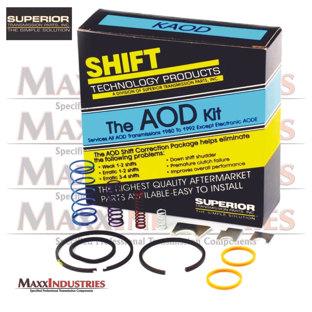 1980-UP AOD FIOD Ford Transmission Valve Body Shift Correction Kit Mustang Truck
