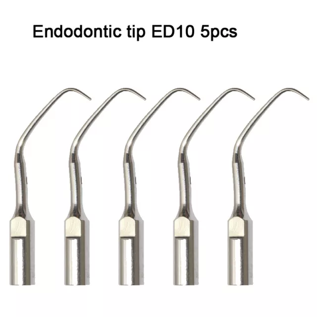 ED10*5 Dental Ultrasonic Scaler Tips Endodontics Endo For SATELEC DTE Handpiece