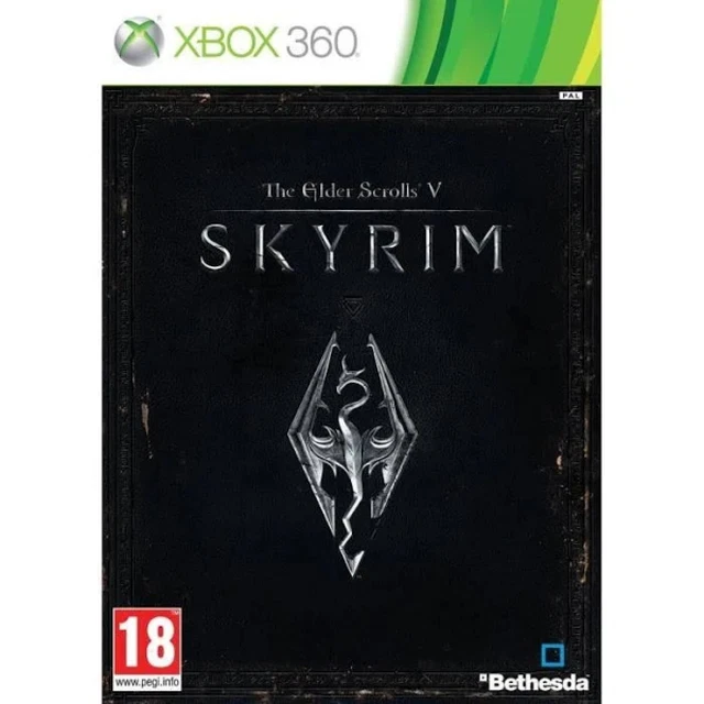 Jeu The Elder Scrolls V : Skyrim (Skyrim) Sur Xbox 360 - VF, PAL, Avec Notice Et Carte - Envoi Suivi