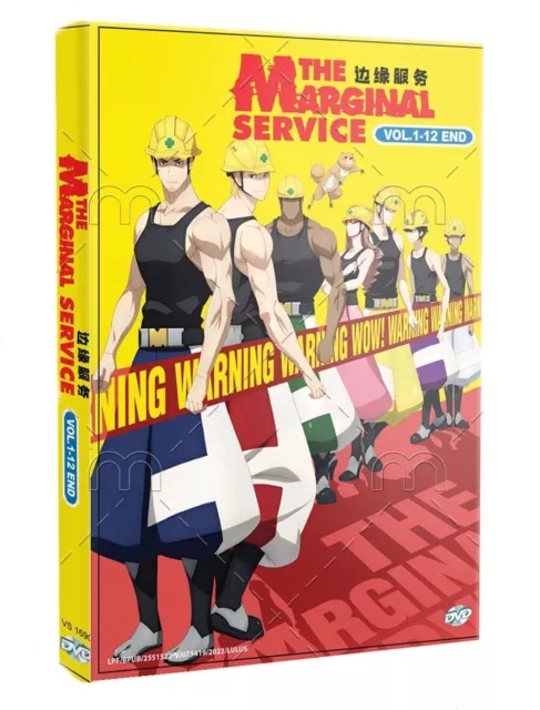 All　THE　English　MARGINAL　Free　subtitle　SERVICE　Ship　(1-12End)　Anime　AU　DVD　Region　$37.69　PicClick