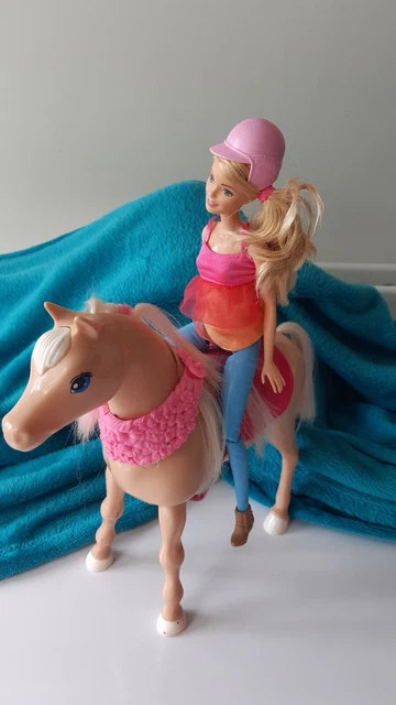 Barbie and top dancing horse