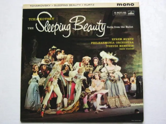 Yehudi Menuhin Tchaikovsky Sleeping Beauty LP HMV ALP1790 EX/EX 1960 Tchaikovsky