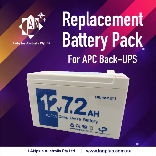 New Replacement Battery Pack APC RBC110 UPS BX650CI BR550 BE550 BE600