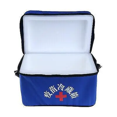 12L Portable Insulated Cooler Ice Box for Storage - Leather
