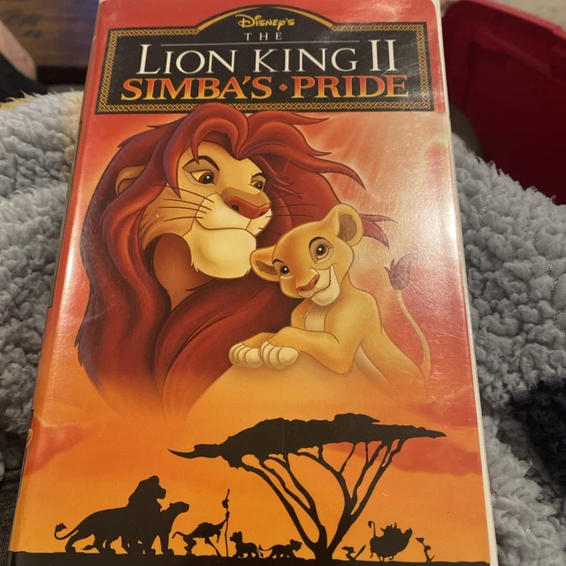 Opening To The Lion King 2 Simba's Pride 1998 Vhs THE LION KING II Simba's Pride VHS 1998 Disney Clamshell £0.80