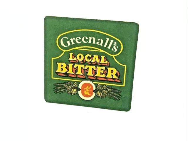 Beer Mat Greenalls Whitley Brewery Local Bitter 1977 2