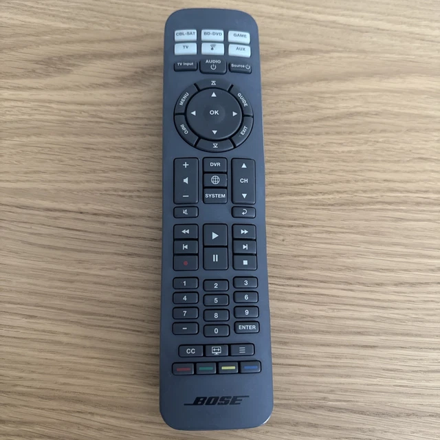 Télécommande Bose Pour Solo Et Cinemate (séries 5, 10, 15) - Neuve Avec Pile